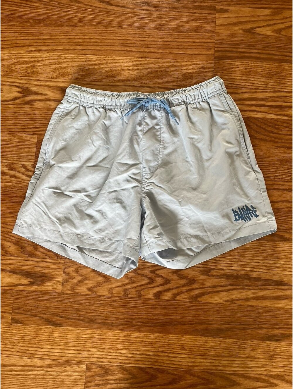 Empyre pale blue swim trunks. Size Small